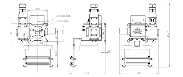 ND31 - Лазерная голова для сварки с гальванометром (4кВт) ND31 - Лазерная голова для сварки с гальванометром (4кВт)